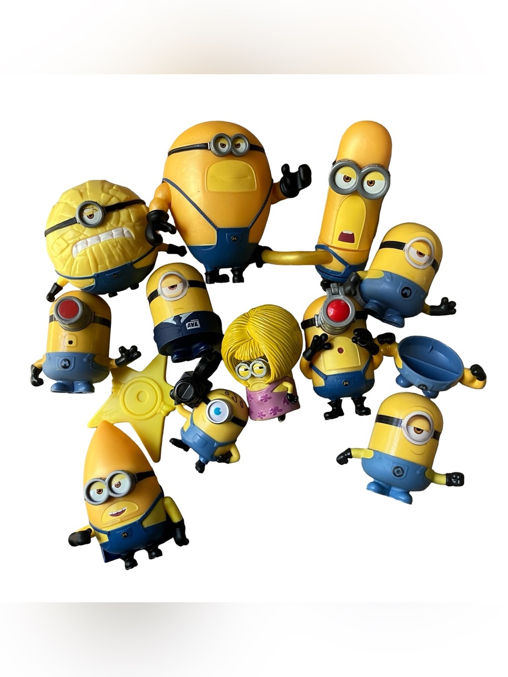 Minions Toy Lot Universal Studios Despicable Me Mayhem Mark Jerry Tim Gus Bob
